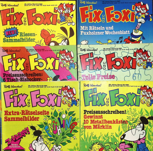 Fix und foxi hefte - 6, 1981