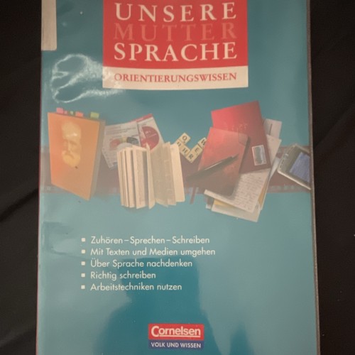 Cornelsen unsere muttersprache - cornelsen,