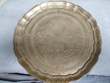 Messingteller 28cm mit
