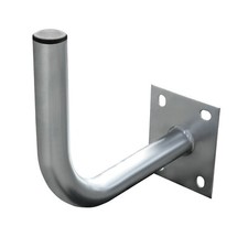 25cm Wandhalter Sat Wandhalterung Stahl verzinkt sandgestrahlt rostfrei Antenne