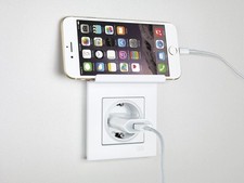  Steckdose Unterputz Weiss Handy Halterung Gunsan Eqona Pratic