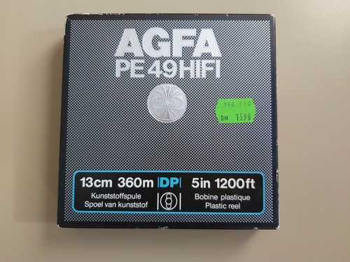 Agfa tonband pe49 hifi - 1,