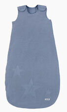 Sterntaler Strickschlafsack -  blau - 90cm - Strampelsack Schlafsack