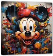 Michey Mause Comic abstrakt