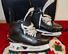 TOP Eishockey Schlittschuhe Bauer Supreme Shadow, NEU Kufen/Eisen, Größe 8 EU43