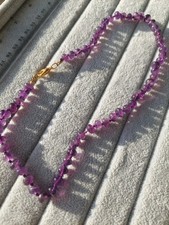 Amethyst Halskette echt