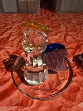 Partylite Teelichthalter Kristall Engel Glas