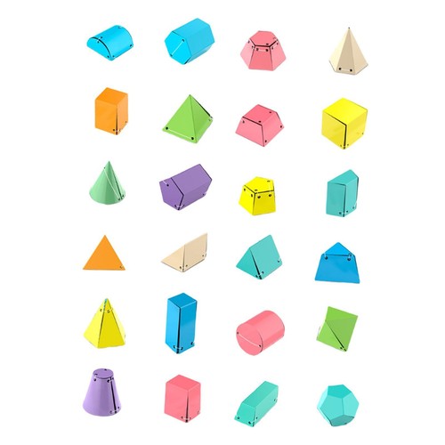 Teiliges set geometrische - set,