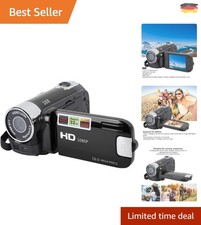 HD-Videokamera-Camcorder, Tragbare 1080P 16 MP DV-Kamera, 2,7-Zoll-TFT-Digita...