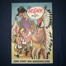 Mosaik Nr. 166 EXPORTHEFT BRD ORIGINALHEFT von 1970 SEHR GUT TOP ZUSTAND SELTEN!