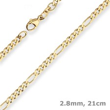 2,8mm Armband Figarokette