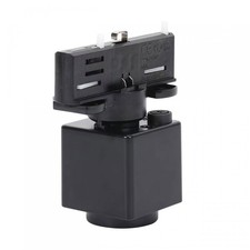 Spectrum 3-Phasen Schiene SPS-2 Adapter Steckdose Schwarz für Erco Eutrac Staff