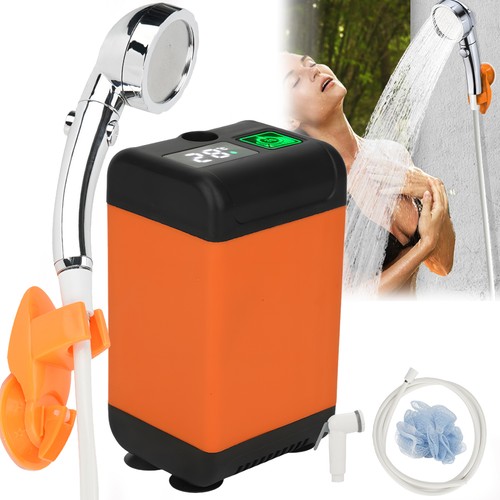 Tragbare campingdusche mit - tragbare,