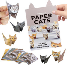 50 Stück DIY Papier Katzen