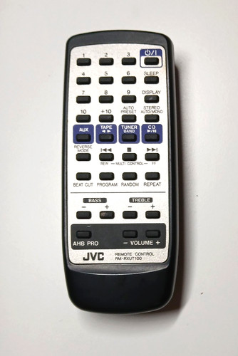 Original jvc rxut100 - jvc, rm-rxut100