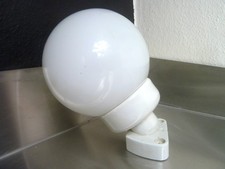 Alte Keramik Wandlampe Bad