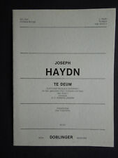 Klavierauszug - Joseph Haydn - Te Deum - Verlag Doblinger
