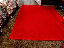 Lace Tablecloth Christmas Red