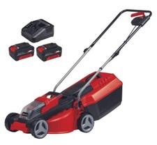 Einhell Expert Akku-Rasenmäher GE-CM 18 Li Set leicht klein handlich 2x 3Ah B-Wa