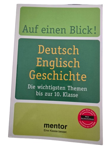 Mentor deutsch englisch abitur - deutsch,