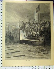 Original alter antiker Druck