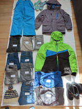 JUNGEN  BEKLEIDUNGSSPAKET  GR. 134 / 140   HERBST / WINTER  17 TEILE  MIT JACKE
