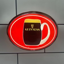 Brandneu Oval Rot Retro