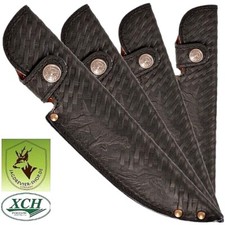 Luxury leather knife sheath