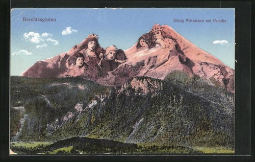Berchtesgaden könig watzmann - könig,