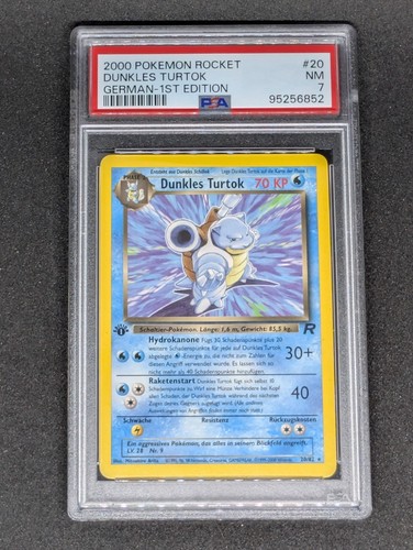 Pokemon psa dunkles turtok - psa,