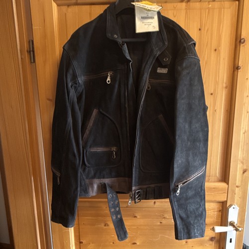 Vintage wildleder jacke - vintage, der