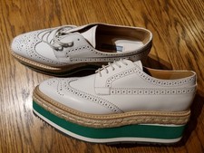 NEUE weisse PRADA Budapester