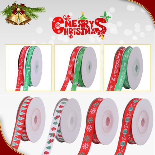 Weihnachtsband 6mm 25mm breit - weihnachtsband,