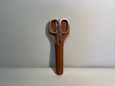 Pfeilring Solingen | Papierschere + Brieföffner - Set im  Lederetui | #B7