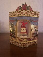 Seltene Villeroy &Boch Weihnachtsspieluhr (mit drehender Figur)