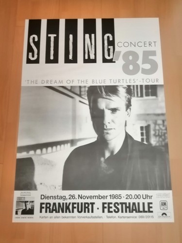 Vintage konzertposter the - -,
