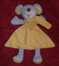 KIK Schmusetuch Maus gelb