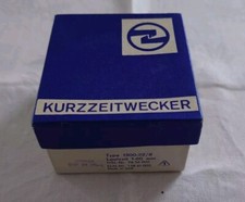 Alte Verpacktung von Kurzzeitwecker, Type 1500, DDR