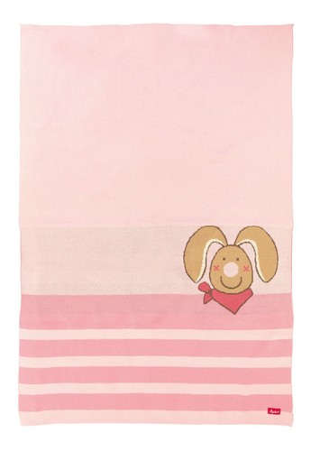 Sigikid baby strickdecke hase - strickdecke,