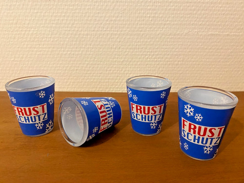 Lustiges shotglas mit - 4x,