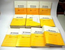 Werkstatthandbuch Toyota Corolla E12 Reparaturanleitung ab 2001 / 2004 in 10 Bd.