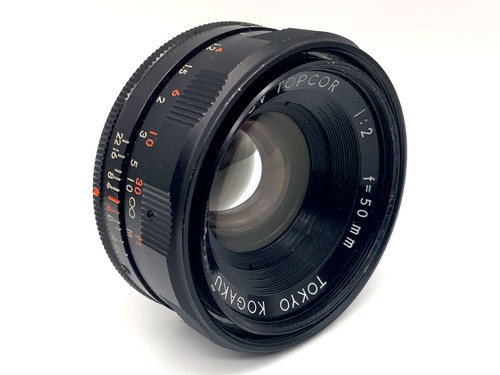 Topcon 50mm objektiv - topcon,