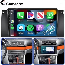 9" Carplay Autoradio Android 15 Für BMW E39 E38 5er 7er BLuetooth Navi WIFI RDS