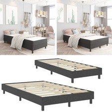 Boxspring bettgestell stoff - bettgestell,