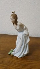 Froschkönig Rosenthal Porzellan Figur 1793/1 Prinzessin Frosch Gronau handgemalt