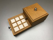 Fossil ** VITRINENMODELL / DEKO - GESCHENKBOX - CHARMS HOLZ ** selten !