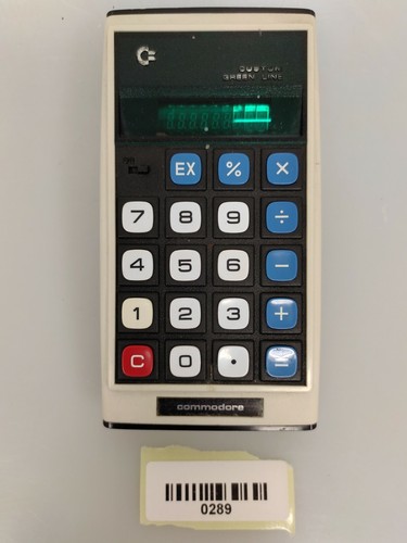 0289 taschenrechner commodore - 0289,