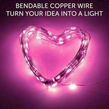 Outdoor Solar String Lichter 7 Farben 5/10/20M Garten Kupferdraht Lichter Xmas