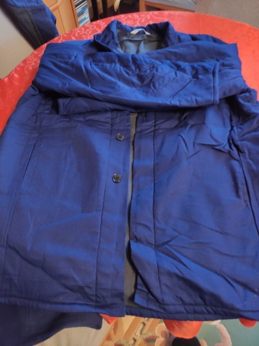 Wattejacke ddr dunkelblau - wattejacke,