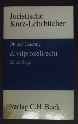 Zivilprozeßrecht ein - :,